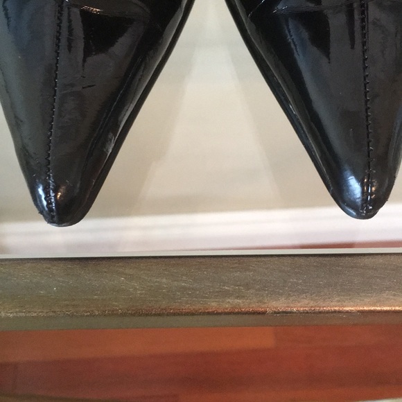 Mia size 7.5 ‘patent’ (man made) booties - Picture 5 of 5